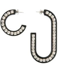 Isabel Marant - Crystal-Embellished Mismatched Earrings - Lyst