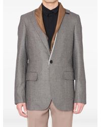 Kolor - Blazer Con Motivo Pied De Poule - Lyst