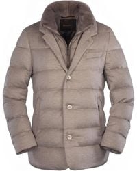 Moorer - Dalton Buttoned-Up Padded Jacket - Lyst