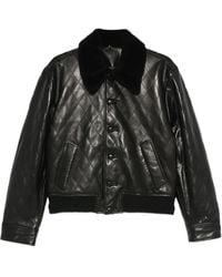Ernest W. Baker - Quilted Leather Jacket - Lyst