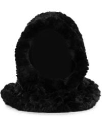 Pinko - Faux-Fur Balaclava - Lyst