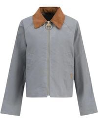 Barbour - Catlin Corduroy-Collar Jacket - Lyst