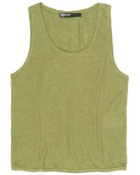 Bimba Y Lola - Washed Linen Vest Top - Lyst