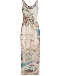 Philipp Plein - Long Dress Tanktop - Lyst