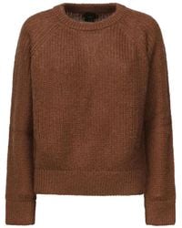 Pinko - Crew-Neck Long-Sleeve Sweater - Lyst