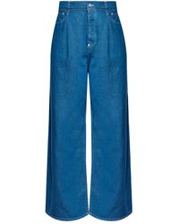 KENZO - Jeans Met Geplooid Detail - Lyst
