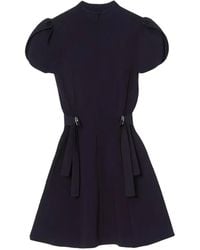 3.1 Phillip Lim - Puff-Sleeve Belt Mini Dress - Lyst