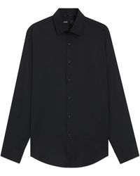 BOSS - Getailleerd Overhemd - Lyst