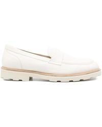 STURLINI FIRENZE - Penny-Slot Leather Loafers - Lyst