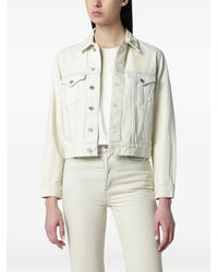 A.P.C. - Chaqueta Vaquera Con Efecto Lavado - Lyst