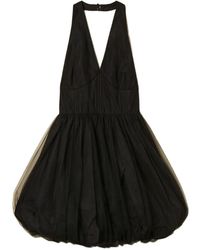 Twinset - Short Tulle And Taffeta Dress - Lyst