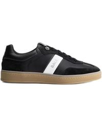 BALR - London Classic Leather Suede-Panel Sneakers - Lyst
