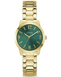 Guess - Tone Analog Watch - Lyst