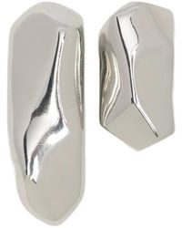 Erika Cavallini Semi Couture - Orecchini Scultorei Dalla Forma Irregolare - Lyst