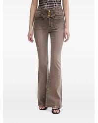 Miss Sixty - Glenda Plus 5 High-Waisted Flared Jeans - Lyst