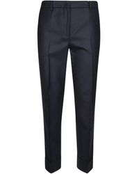 Incotex - Wollen Straight Broek - Lyst