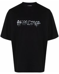 Balenciaga ロゴ Tシャツ - ブラック