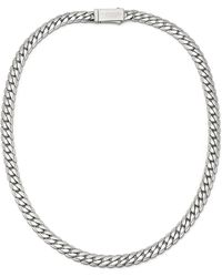 Northskull Collar de cadena plana - Metálico