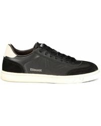 Blauer - Baskets À Logo Imprimé - Lyst