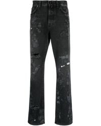 032c - Double Shift Painter's Distressed-Finish Jeans - Lyst