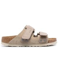 Birkenstock - Kyoto Touch-strap Leather Sandals - Lyst