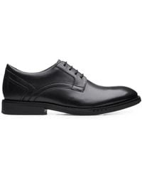 Clarks - Un Hugh Leather Derby Shoes - Lyst