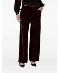 Citizens of Humanity - Brynn Velour-Texture Trousers - Lyst