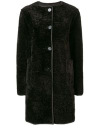 Marni Reversible Leather Coat - Bruin