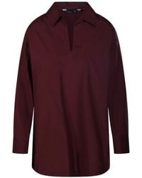 Max Mara - Blouse À Col V - Lyst