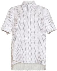 Adam Lippes - Trapeze Embroidered Shirt - Lyst