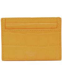 Mulberry - Crocodile-effect Leather Cardholder - Lyst