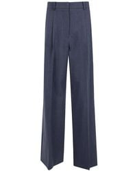 Mantu - Pleated Straight-Leg Trousers - Lyst