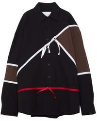 Yoshio Kubo - Zip-Detail Long-Sleeve Shirt - Lyst