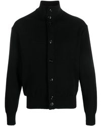 Lemaire - Convertible Collar Cardigan - Lyst