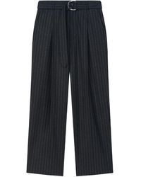 Nanushka - Colten belt pinstripe trousers - Lyst
