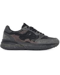 Premiata - Baskets Mick À Empiècements En Daim - Lyst