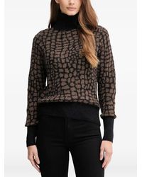 Joop! - Kordula Patterned Roll-Neck Sweater - Lyst