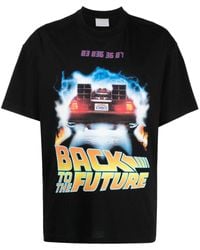 VTMNTS - Back To The Future Graphic-print T-shirt - Lyst
