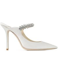 Jimmy Choo - Escarpins Bing À Talon Et Ornements En Cristal - Lyst