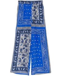 P.A.R.O.S.H. - Shieled Paisley Print Palazzo Pants - Lyst