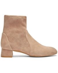 Stuart Weitzman - 35Mm Grace Sock Ankle Boots - Lyst