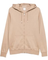 Eleventy - Zip-Up Drawstring Hoodie - Lyst