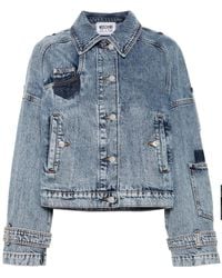 Moschino - ロゴ ボタン ジャケット - Lyst