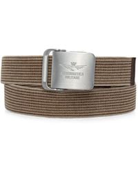 Aeronautica Militare - Logo-Engraved Buckle Belt - Lyst