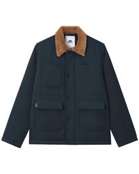 Chocoolate - Faux-Fur Collar Quilted Jacket - Lyst