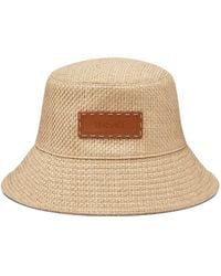Versace - Sombrero de pescador con aplique del logo - Lyst