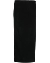 Gentry Portofino - Midi Wool Pencil Skirt - Lyst