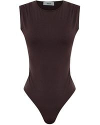 Agolde - Aura Sleeveless Bodysuit - Lyst