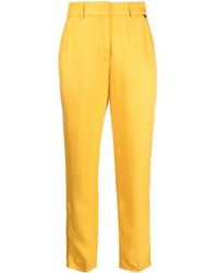 Liu Jo - High-waisted Tapered Trousers - Lyst