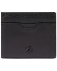 Piquadro - Grained Texture Wallet - Lyst